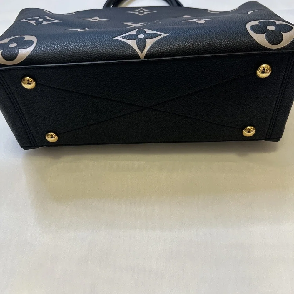 LOUIS VUITTON Grand Palais MM 2way Handbag M45842 Monogram leather Black Used LV